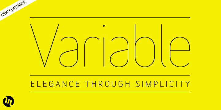 Variable Font preview